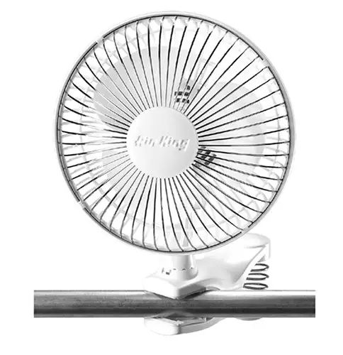 Air King 9145 Clip-on oscillating Fan for grow tent