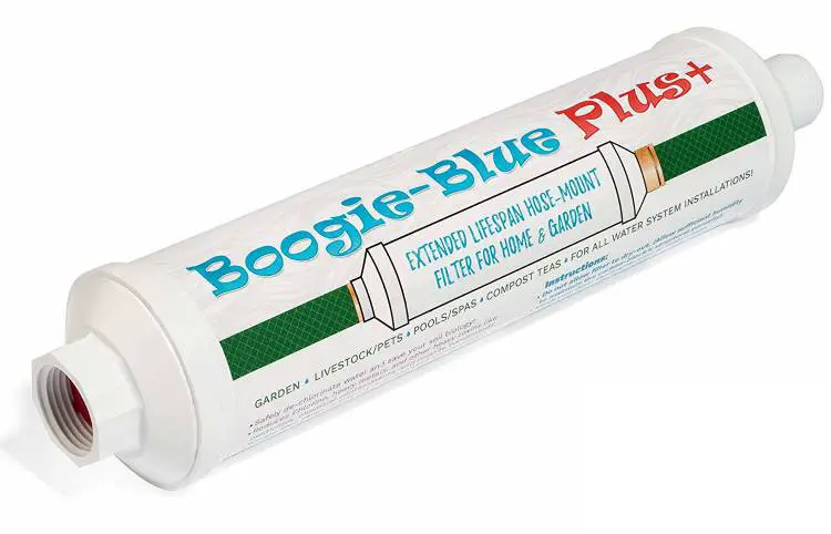 Boogie Brew Garden Hose Water Filter for RV and Outdoor use