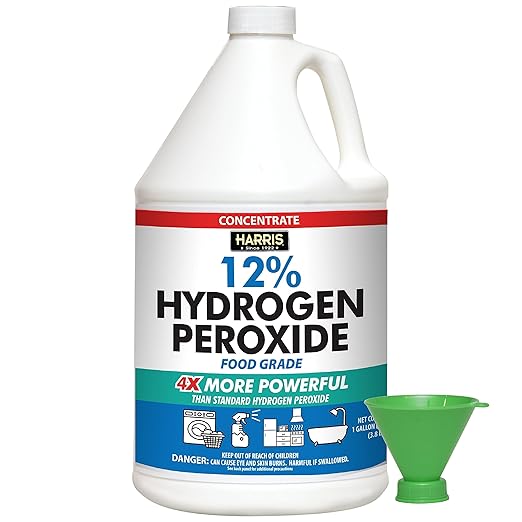 Concentrated Food Grade Hydrogen Peroxide - Gardeners Yards