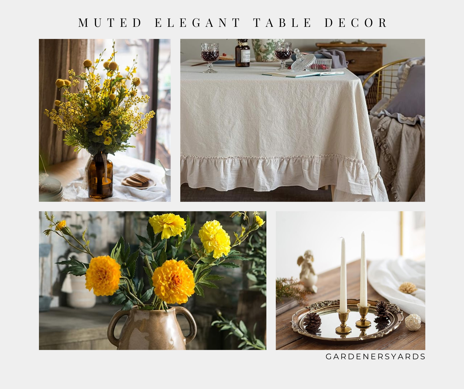 summer table decorations ideas